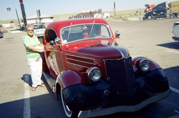 classic car, Limon Travel Center (re-rurbished '36 Ford)